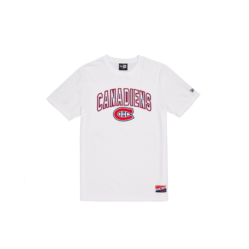 Montreal Canadiens Throwback White T-Shirt S