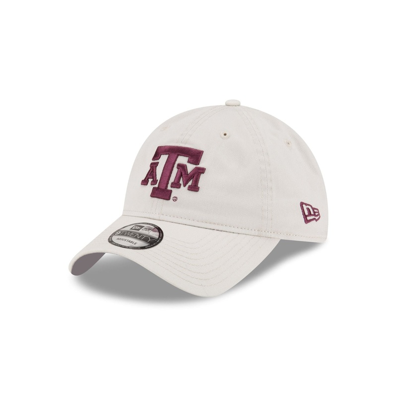 Texas A&M Aggies White 9TWENTY Adjustable Hat One Size