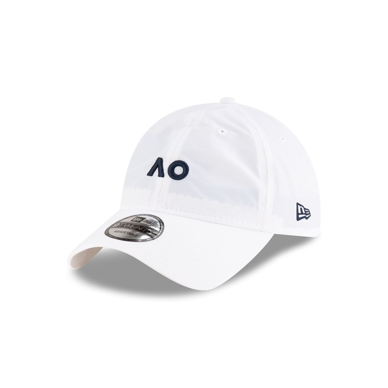 2025 Australian Open Core Flawless White 9TWENTY Adjustable Hat One Size
