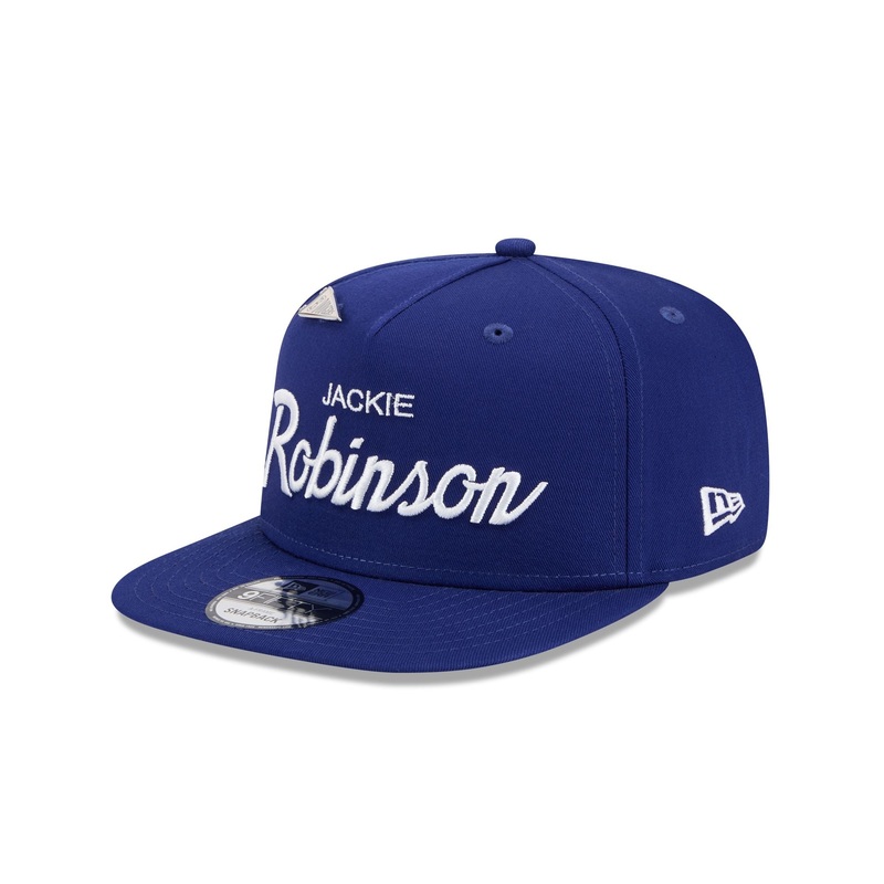 Brooklyn Dodgers Jackie Robinson 9FIFTY A-Frame Snapback Hat One Size