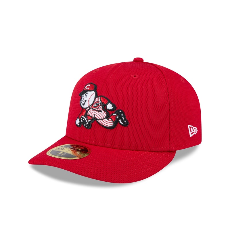 Cincinnati Reds 2025 Clubhouse Alt Low Profile 59FIFTY Fitted Hat 7