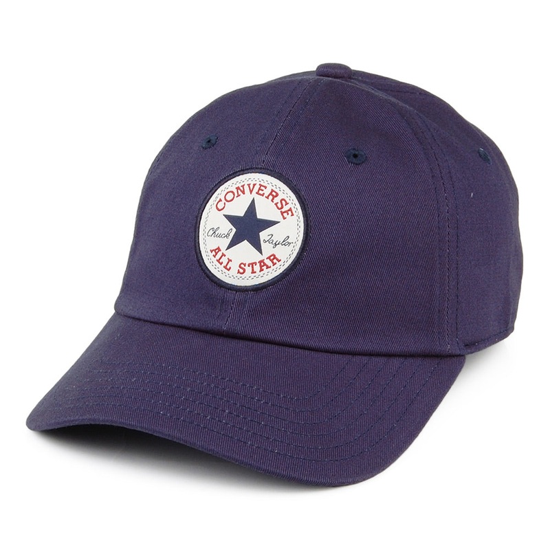 Converse Tip Off Cotton Baseball Cap – Blue Adjustable