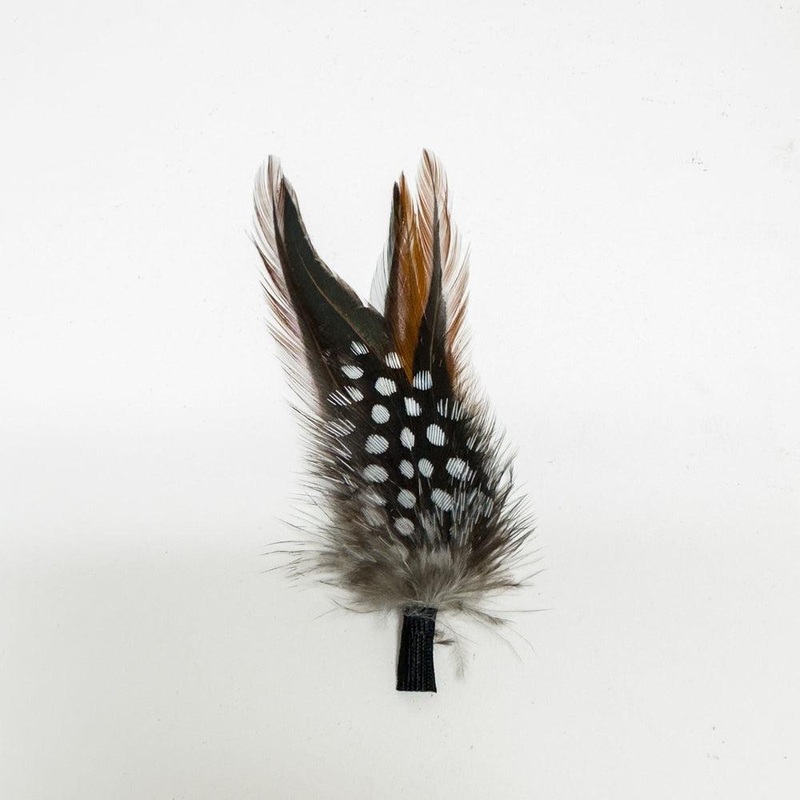 Corky | Hat Feather Brown