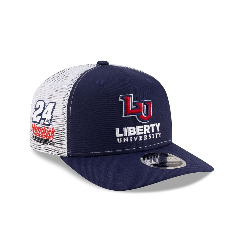 Hendrick Motorsports William Byron Liberty University Partner 9SEVENTY Stretch-Snap Trucker Hat One Size