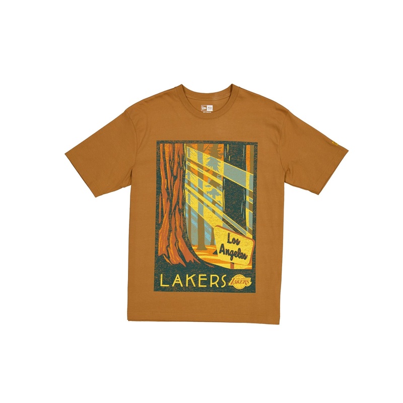 Los Angeles Lakers 2025 All-Star Game Victory Grove Light Bronze T-Shirt S