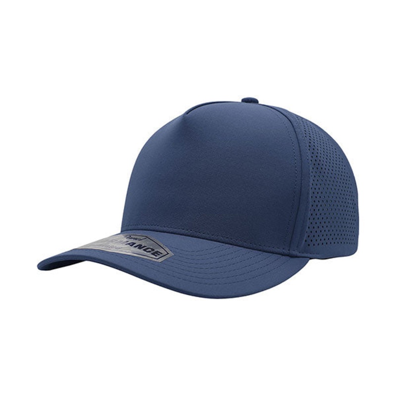Mega Cap 6856 Perforated Performance Cap Black