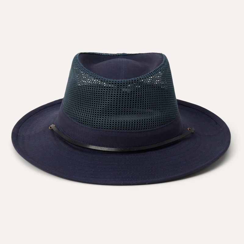 Outdoor Air Cotton Hat Vintage Indigo S