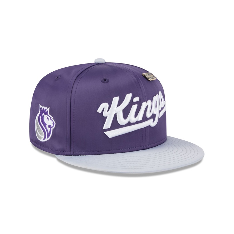 Sacramento Kings Spring Satin 59FIFTY Fitted Hat 7