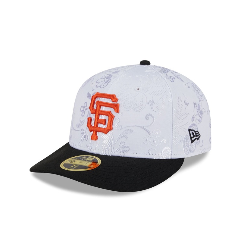 San Francisco Giants Floral Shine Low Profile 59FIFTY Fitted Hat 7