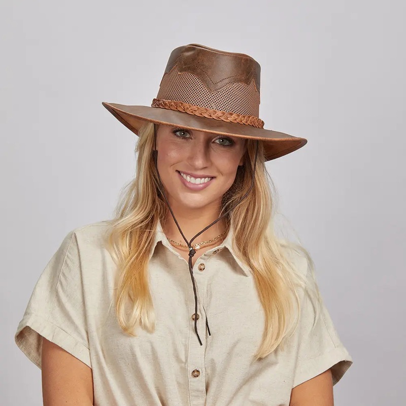 Sirocco | Womens Wide Brim Sun Hat Copper SM