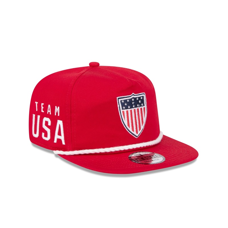 Team USA Olympics Red Golfer Hat One Size