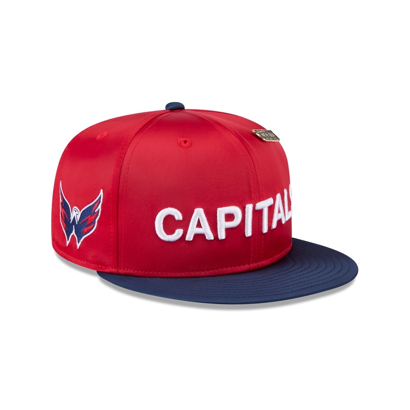 Washington Capitals Spring Satin 59FIFTY Fitted Hat 7