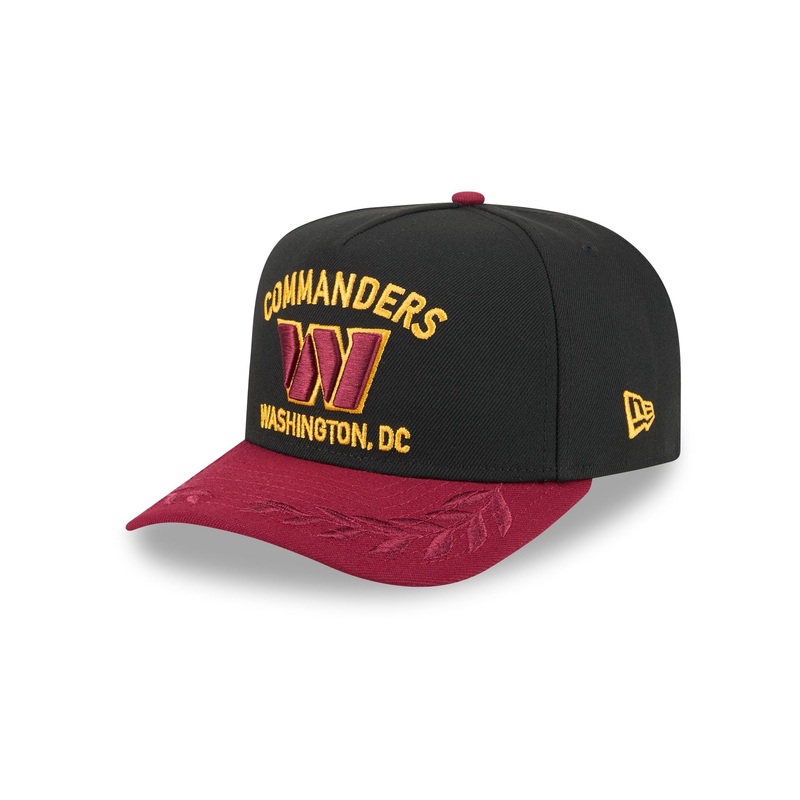 Washington Commanders 2025 Draft 9FIFTY A-Frame Snapback Hat One Size