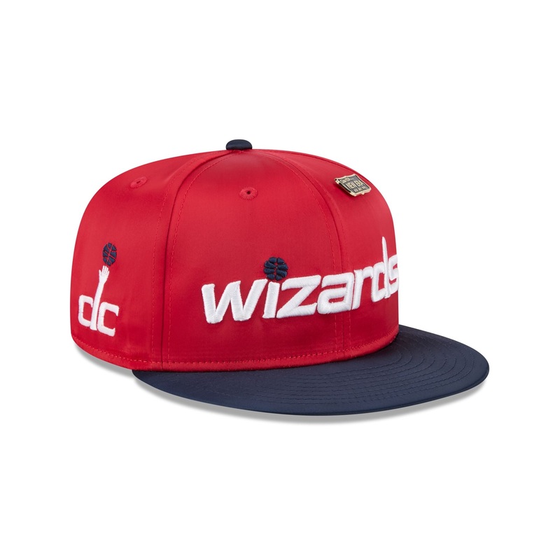 Washington Wizards Satin Pin 9FIFTY Snapback Hat One Size