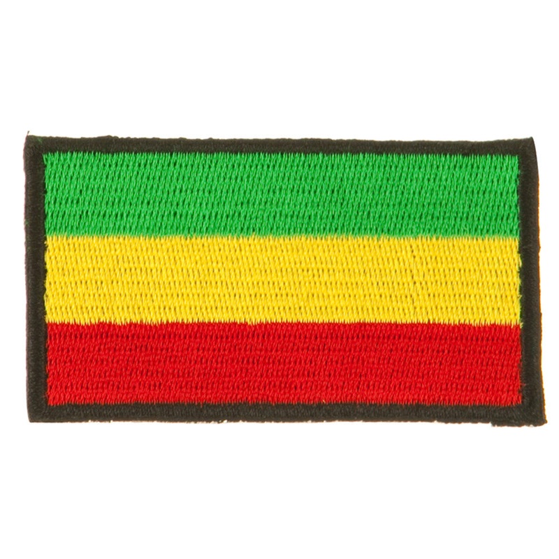 Assorted Rasta Patch Flag RYG One Size