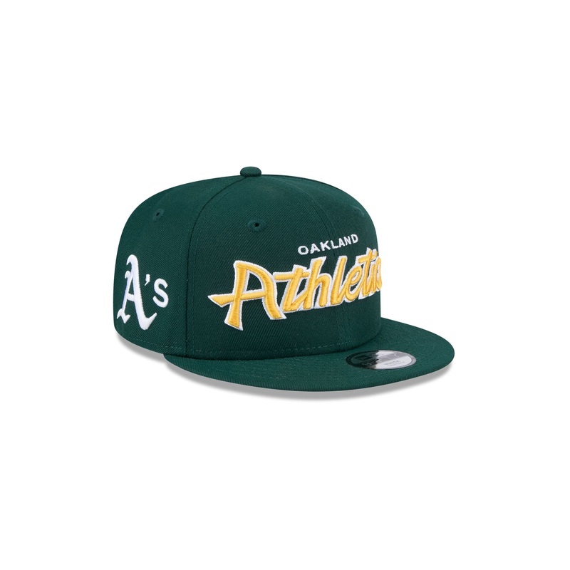 Athletics Script Kids 9FIFTY Snapback Hat One Size