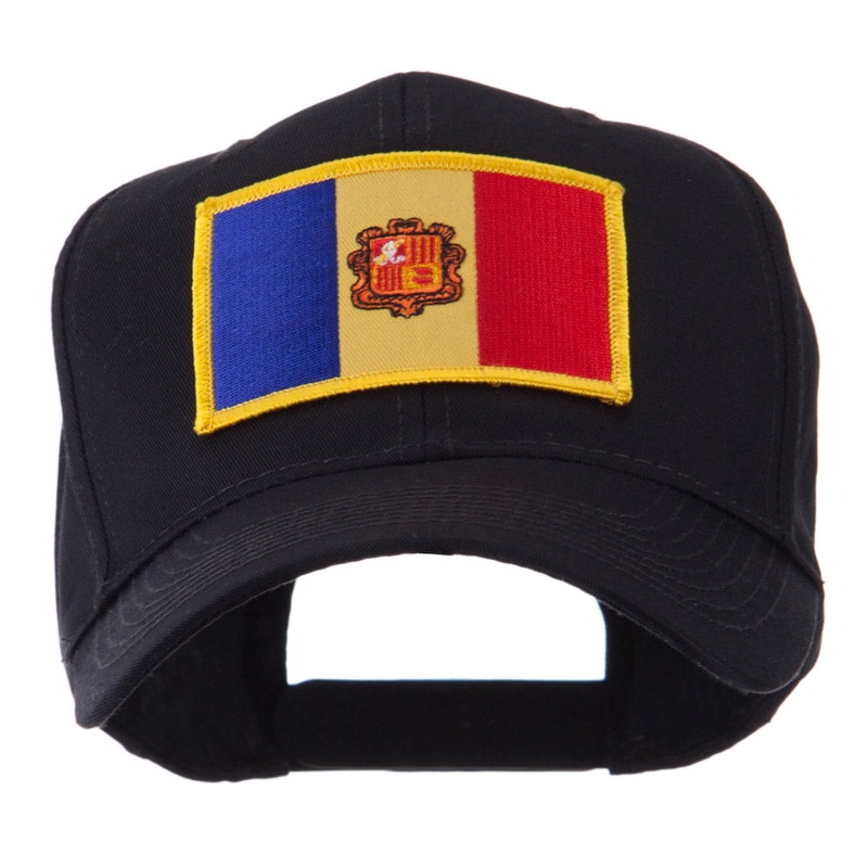 Europe Flag Embroidered Patch Cap Andora One Size