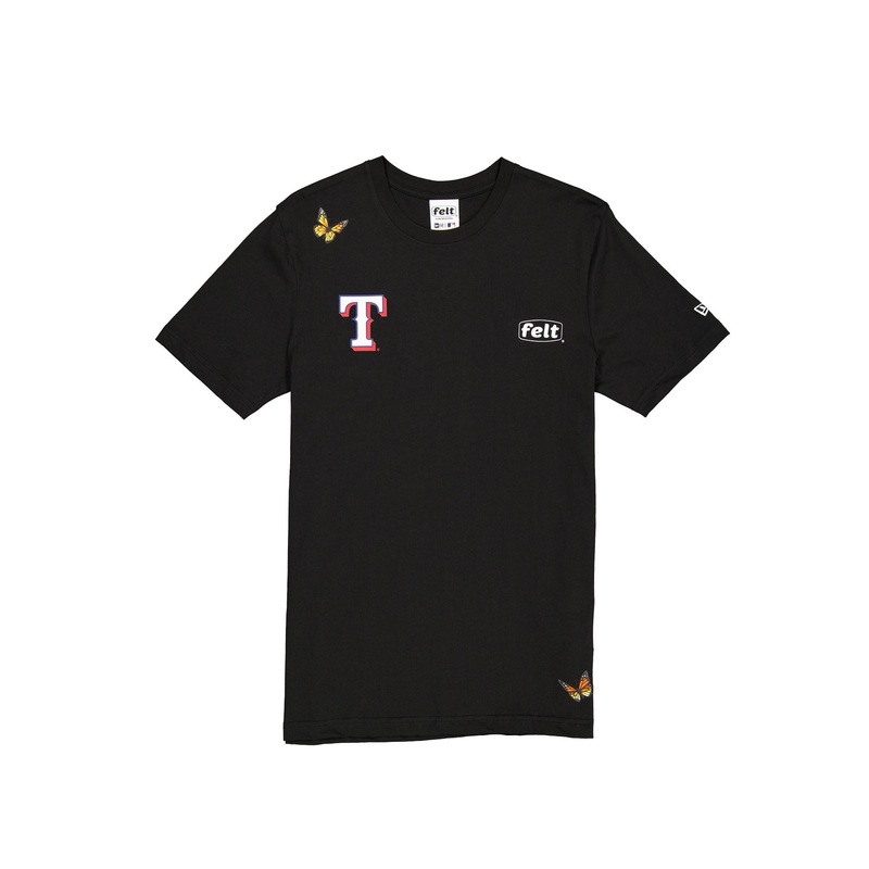 FELT x Texas Rangers Black T-Shirt S