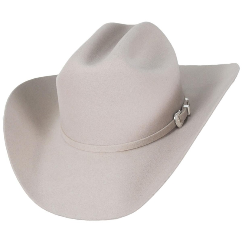 Lightning Wool and Angora Felt Cowboy Hat RED 6 5/8