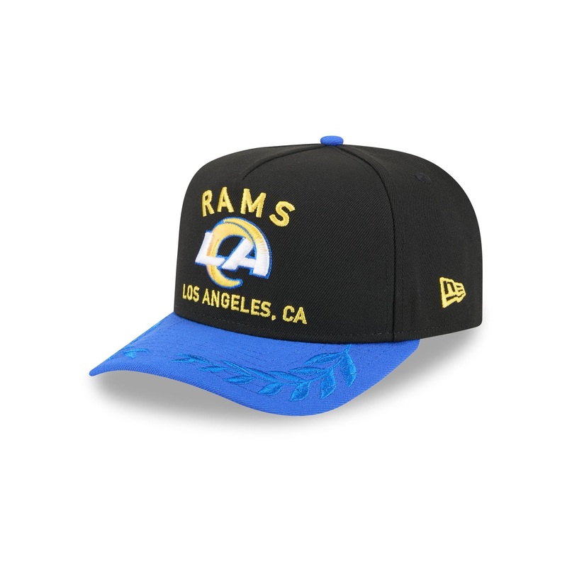 Los Angeles Rams 2025 Draft 9FIFTY A-Frame Snapback Hat One Size