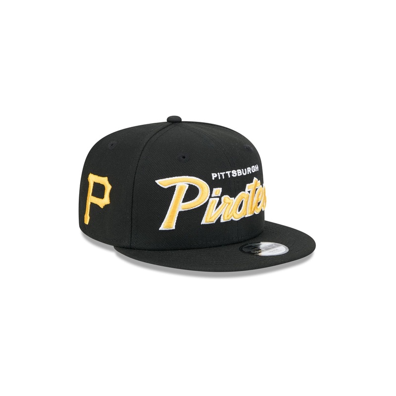 Pittsburgh Pirates Script Kids 9FIFTY Snapback Hat One Size