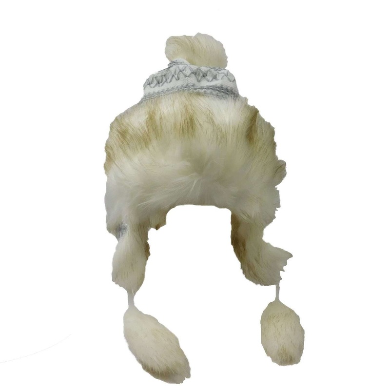 Women’s Trapper Hat by JSA Cream