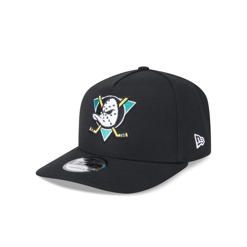 Anaheim Ducks Team 9FIFTY A-Frame Snapback Hat One Size