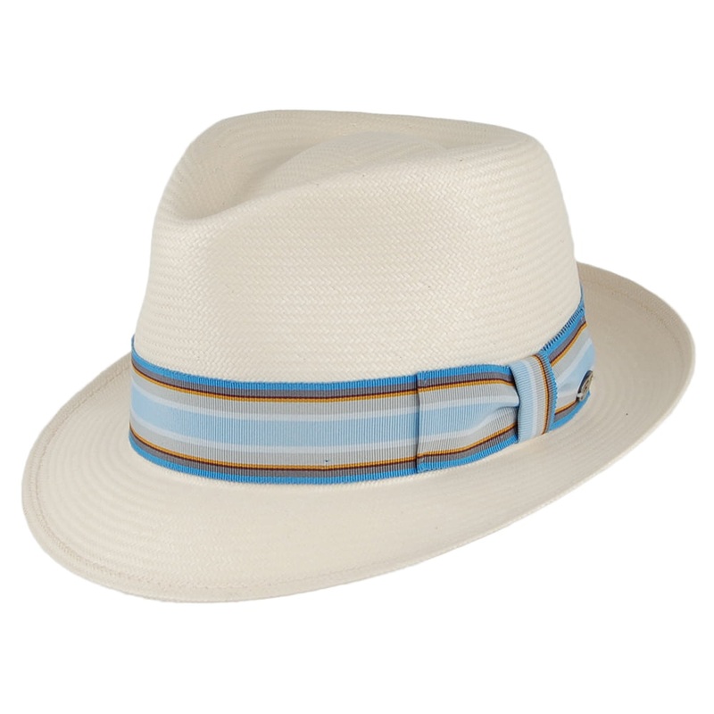 Bailey Hats Thrap Teardrop Trilby Hat – Natural S