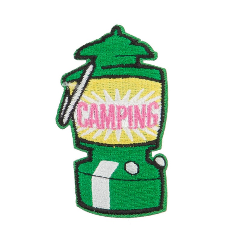 Camping Fun Patches Green One Size
