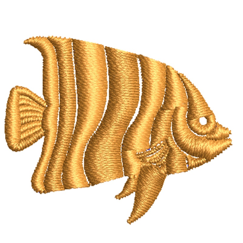Cute Golden Fish Logo Cute Golden Fish Logo One Size