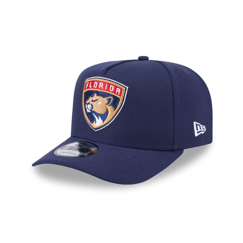 Florida Panthers Team 9FIFTY A-Frame Snapback Hat One Size