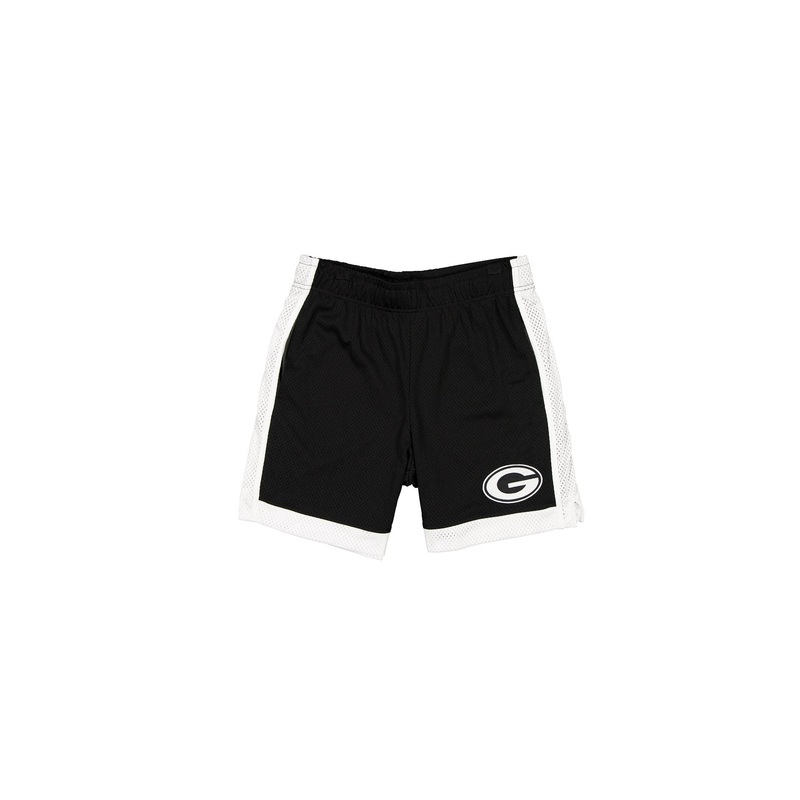 Green Bay Packers Sport Classics Black & White Shorts S
