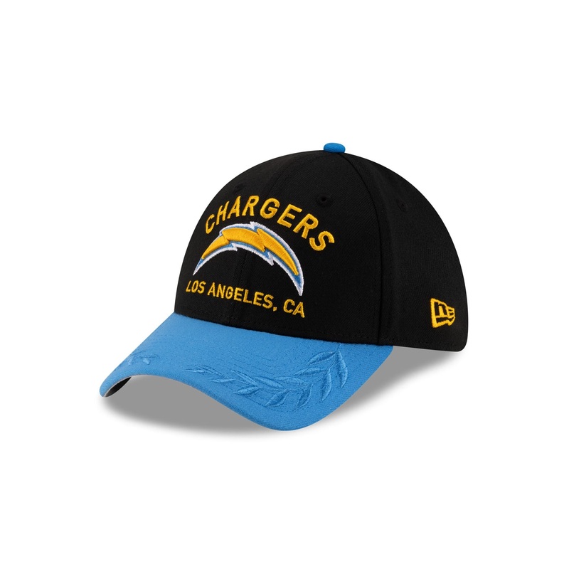 Los Angeles Chargers 2025 Draft 39THIRTY Stretch Fit Hat S/M