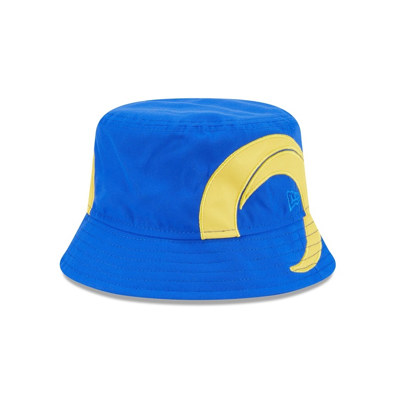 Los Angeles Rams Kids Helmet Bucket Hat One Size
