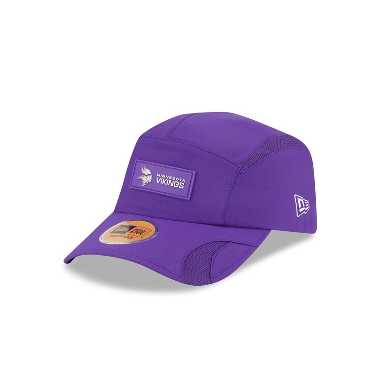 Minnesota Vikings 2025 Sideline Hot Weather Runner Adjustable Hat One Size