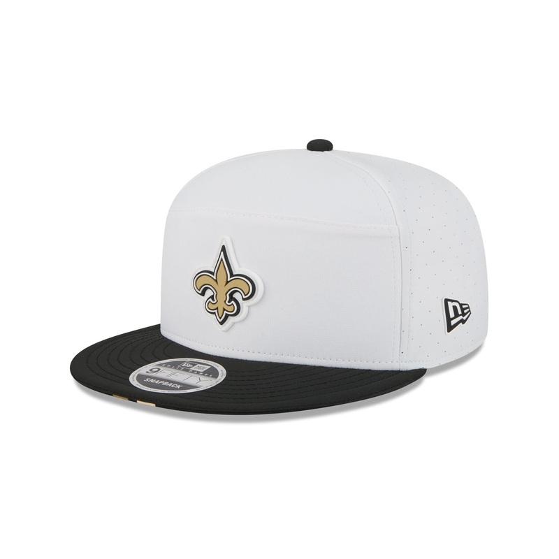 New Orleans Saints 2025 Training Split Panel 9FIFTY Snapback Hat One Size