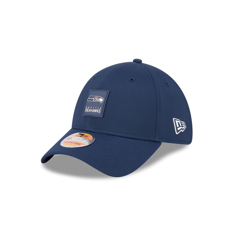 Seattle Seahawks 2025 Sideline Hot Weather 39THIRTY Stretch Fit Hat S/M