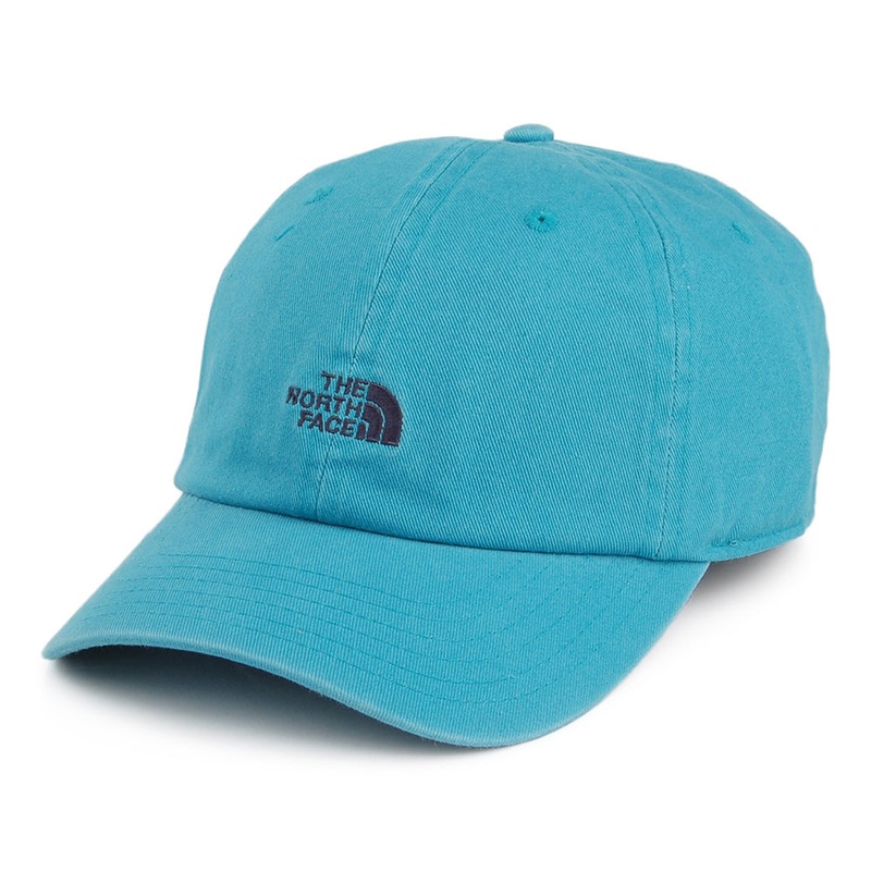 The North Face Hats Washed Norm Cotton Baseball Cap – Blue Adjustable