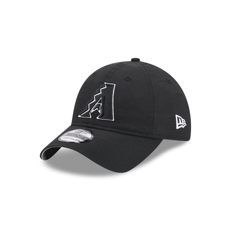 Arizona Diamondbacks Everyday Nylon Black 9TWENTY Adjustable Hat One Size