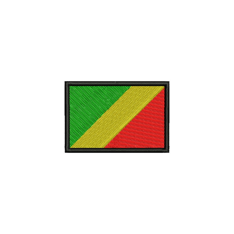 Congo Rectangel Flag Default Title One Size