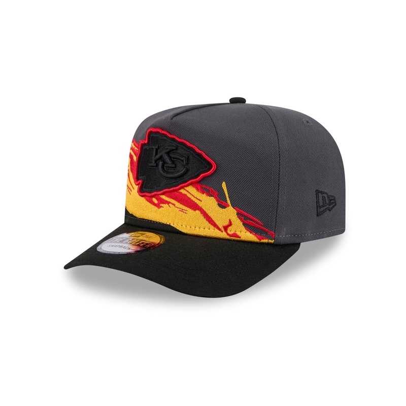 Kansas City Chiefs Graphite Brushstroke Golfer Hat One Size