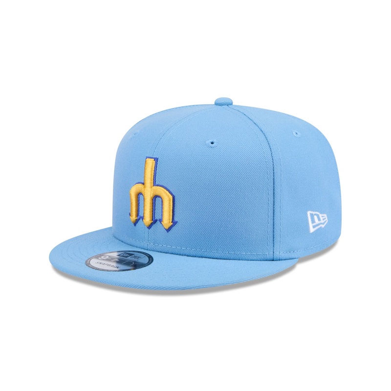 Seattle Mariners Sky Blue 9FIFTY Snapback Hat One Size
