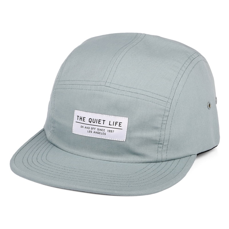 The Quiet Life Hats Foundation 5 Panel Cap – Mint Adjustable