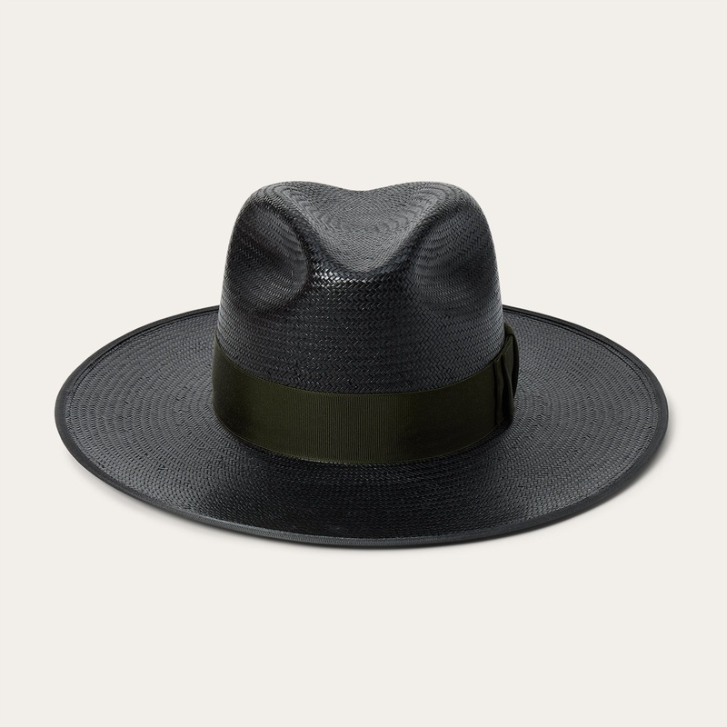 Tri-City Straw Hat Black S