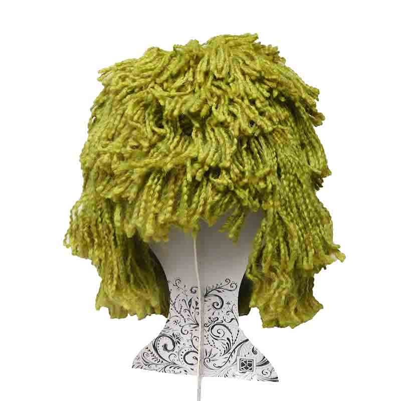 Whimsical Wig Beanie Hat – Peruvian Trading Co Lime