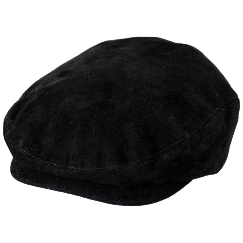Wholesale Five-Point Suede Ivy Cap B2B Pre-Pack BLACK 1S-3M-4L-3XL-1XXL