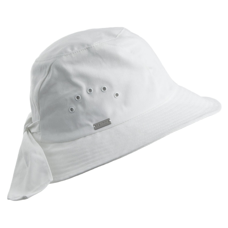 Betmar Hats Knotted Cloche – White 1-Size