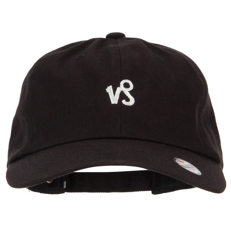 Capricorn Zodiac Sign Embroidered Unstructured Cap Black One Size