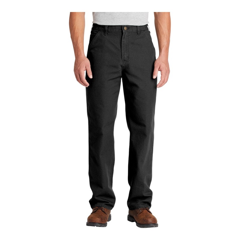 Carhartt CTB11 Washed-Duck Work Dungaree Black 30 30