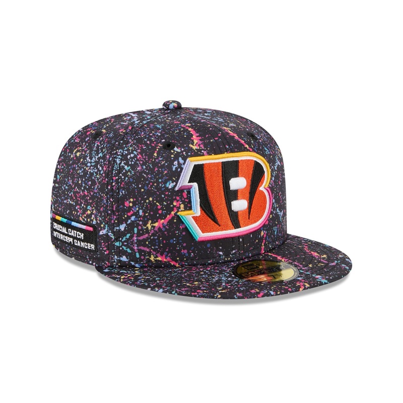 Cincinnati Bengals 2025 Crucial Catch 59FIFTY Fitted Hat 7
